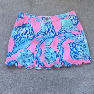 Lilly Pulitzer skirt with built in shorts